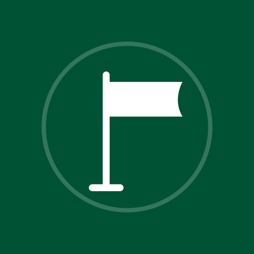 SnapCard Golf app icon: a white golf flag on a green tile